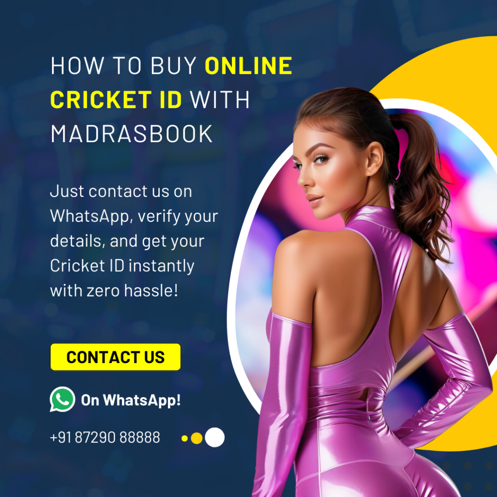 How to Buy Online Cricket ID with Madrasbook