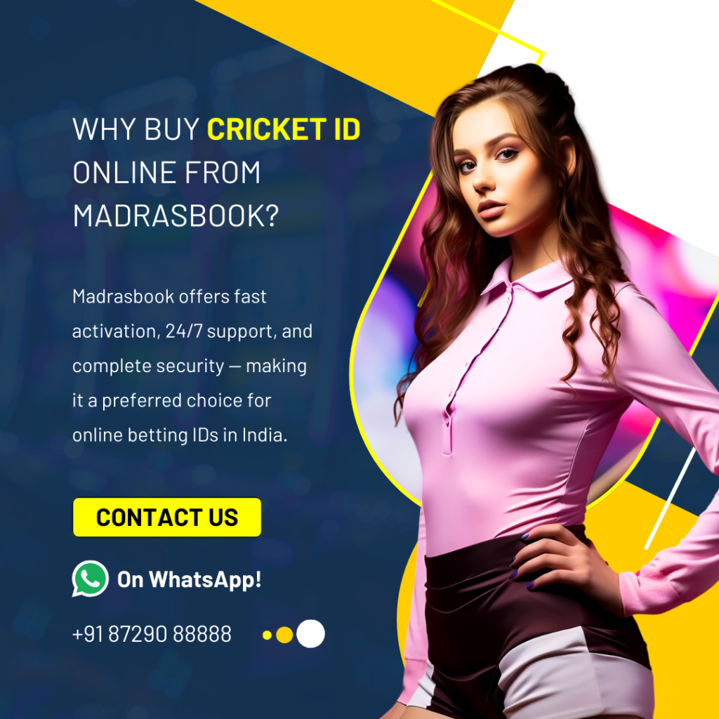 Why Buy Cricket ID Online from Madrasbook