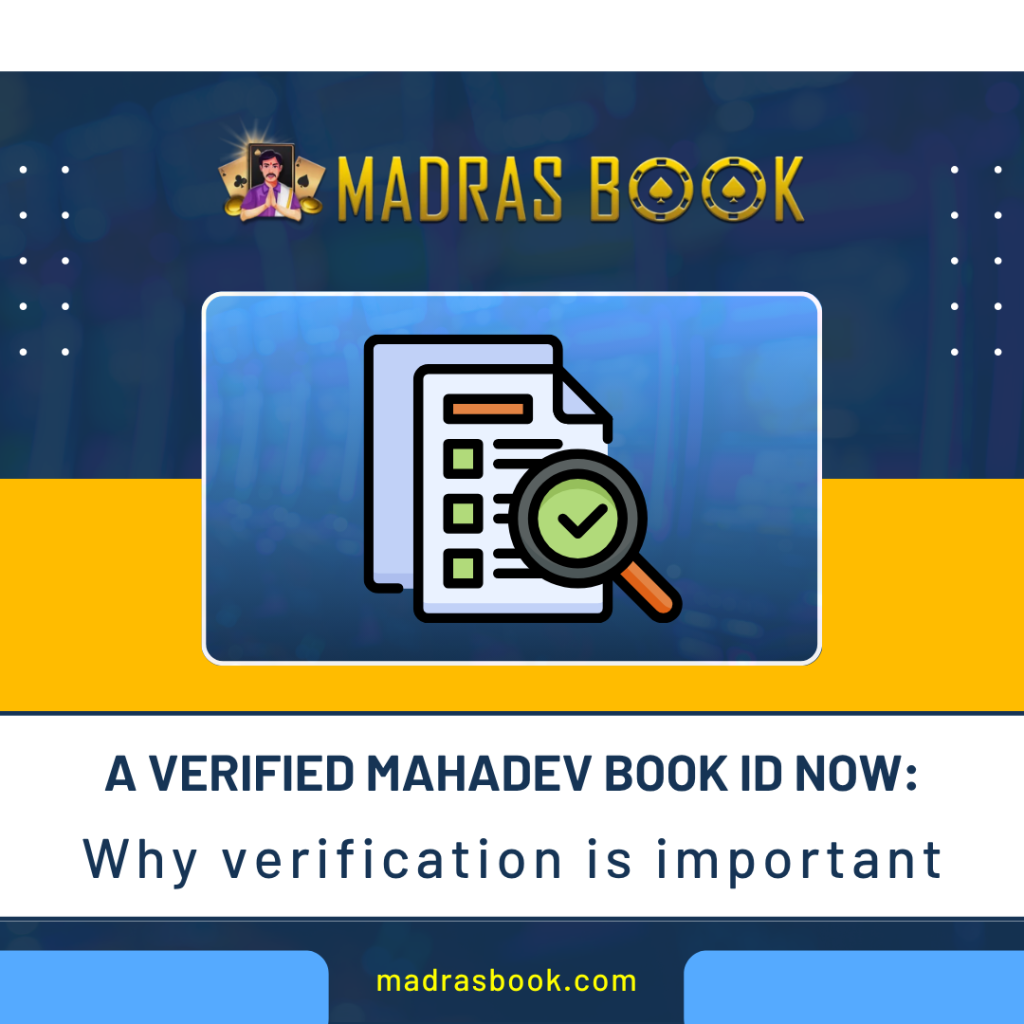 A Verified Mahadev Book ID Now Why verification is important