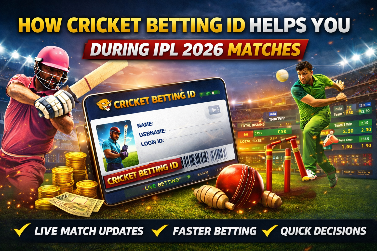 IPL 2026 Cricket Betting ID – Get Instant ID From Madrasbook